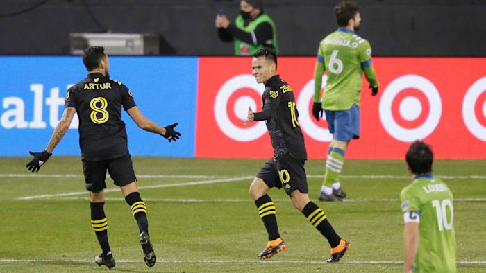 Lucas Zelarayan scored twice in MLS Cup 2020